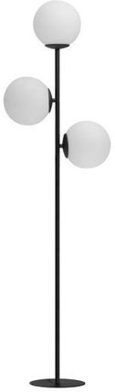 TK Lighting lampa podłogowa Celeste 3xE27 czarno/biała (5461)