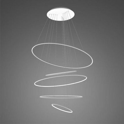 Altavola Design Lampa wisząca Lampa wisząca Ledowe okręgi No.5 150 cm 3k biała ściemnialna (LA085P_150_IN_3K_WHITE_DIMM)