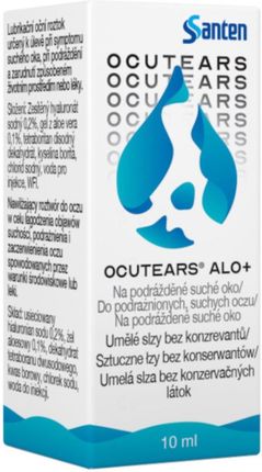 SANTEN Ocutears Alo+ 0,2% 10ml - Opinie i ceny na Ceneo.pl