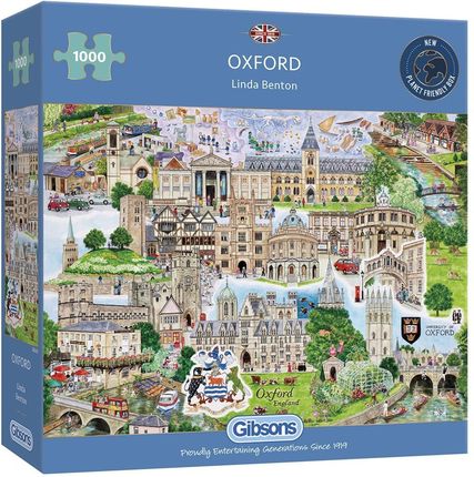 Gibsons Puzzle 1000El. Oksford/Oxfordshire/Anglia G3