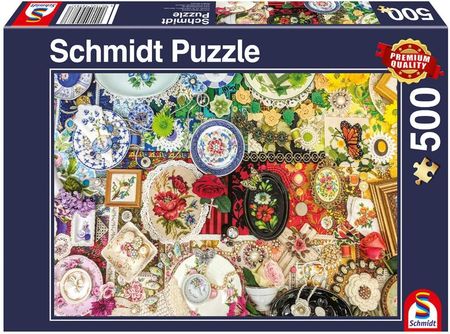 Schmidt Puzzle Pq 500El. Kolorowe Ozdoby G3