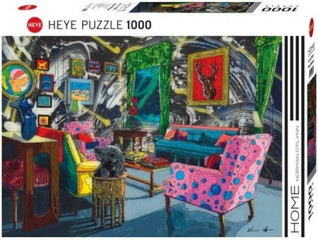 Heye Puzzle 1000El. Pokój Z Jeleniem Norman O'Flynn