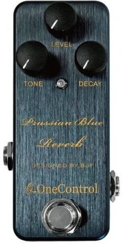 OneControl PRUSSIAN BLUE REVERB ギターエフェクタ 8/4まで面ファスナー付属】One Control PRUSSIAN BLUE REVERB