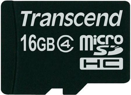 Transcend microSDHC 16GB Class 4 (TS16GUSDC4)