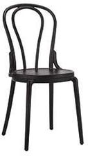 Krzesło Kuchenne Vintage Czarne 3750