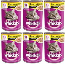 Whiskas Mokra Kurczak W Sosie 6X400G