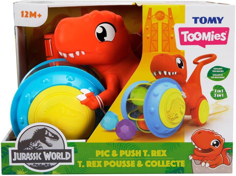 Tomy Toomies T-Rex Zbieracz Piłek Pchacz 2W1 12M+