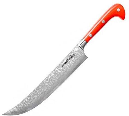 Samura Sultan Nóż Kuchenny Slicer Czerwony (Su0045Dbr)