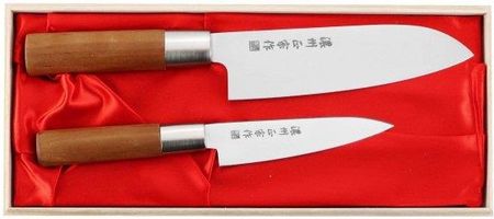 Satake Masamune Zestaw Nóż Uniw + Santoku (Hg8781W)