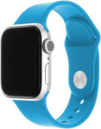 Fixed Zestaw Pasków Silikonowych Silicone Strap Do Apple Watch 42/44/45 Mm Nasycony Niebieski Fixsst-434-Debl