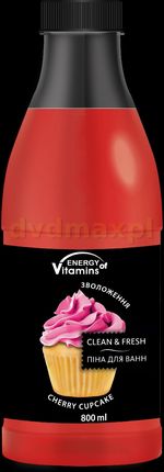 Energy Of Vitamins Pianka Do Kąpieli Cherry Cupcake 800Ml