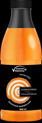 Energy Of Vitamins Pianka Do Kąpieli Mandarin Marmalade 800Ml