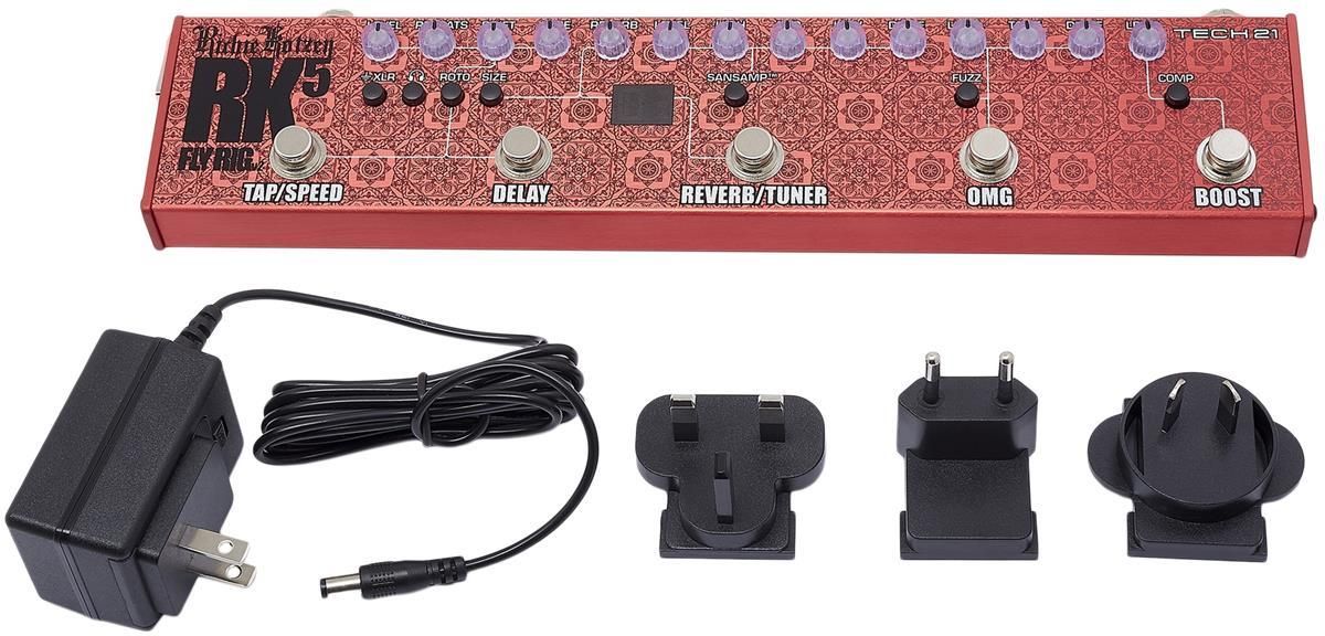 ギター tech 21 RK5 Fly Rig Richie Kotzen Tech 21 Richie Kotzen RK5 Fly Rig V2 - Tech21 - Multiefekty