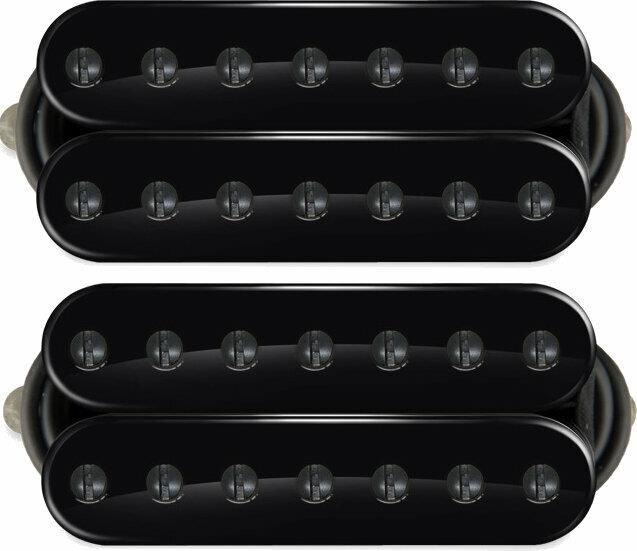 Bare Knuckle Pickups 7 String Aftermath Humbucker Black Open Set