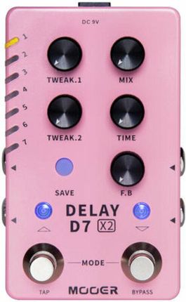ギター MOOER DELAY D7 X2 Mooer D7 X2 DELAY
