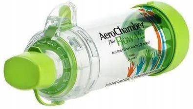 Trudell Medical International Aerochamber Plus Flow-Vu, Komora Inhalacyjna Z Ustnikiem Dla Dzieci, 1 Szt.