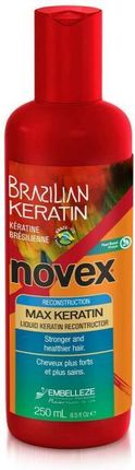 Novex Płynna Keratyna Do Włosów Brazilian Keratin Max Liquid 250 ml
