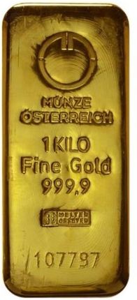 Münze Österreich 1000G (Kinegram) Sztabka Złota