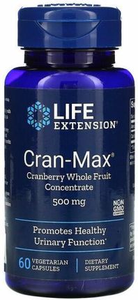 Life Extension Cran-Max - Żurawina 60 szt.