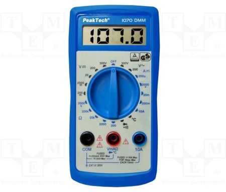Peaktech P 1070 Multimetr Cyfrowy P1070