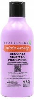 Bioelixire Istota Natury Wegańska Odżywka Proteinowa Dla Włosów Zniszczonych Bez Objętości i Elastyczności 400 ml