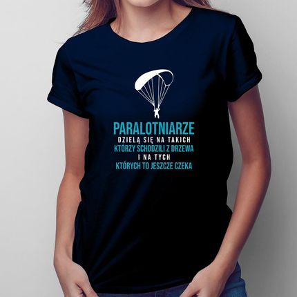 Typy paralotniarzy - damska koszulka na prezent