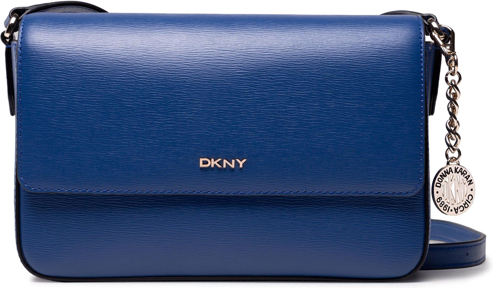 Torebka DKNY Bryant Md Flap Xbody R82E3467 Blue M0D Ceny i opinie