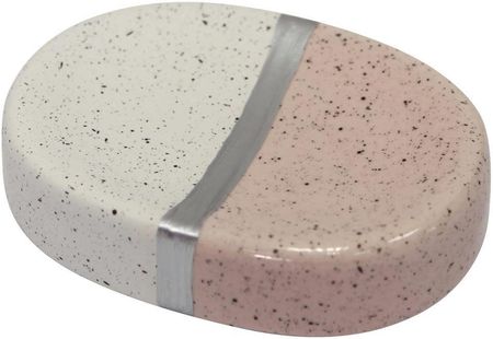 Douceur D'Intérieur Ceramiczna Mydelniczka Różowa 11 X 8 Cm 63400