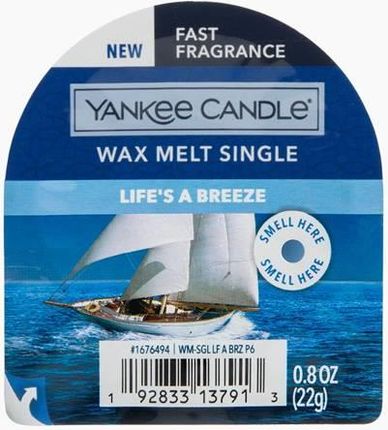 Yankee Candle Classic Wax Lifes A Breeze 22G 21952