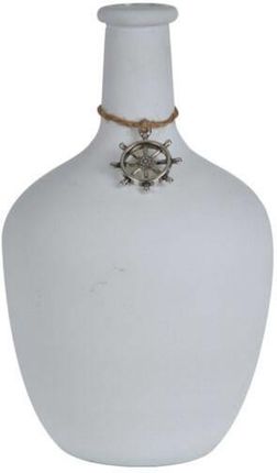 Home Styling Collection Wazon Szklany Z Marynistyczną Dekoracją 64887