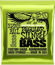 Zdjęcie Ernie Ball Nickel Wound Medium Scale Bass Strings Regular Slinky - Czerwionka-Leszczyny