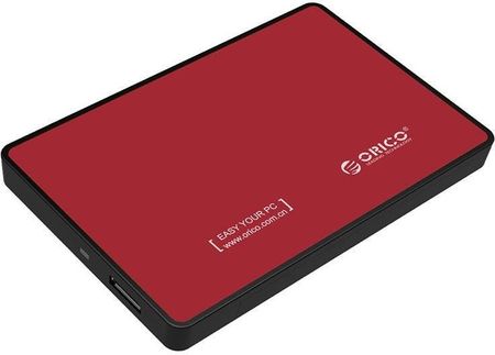 Orico Obudowa zewnętrzna dysku SSD/HDD 2.5", SATA III czerwona (28151)