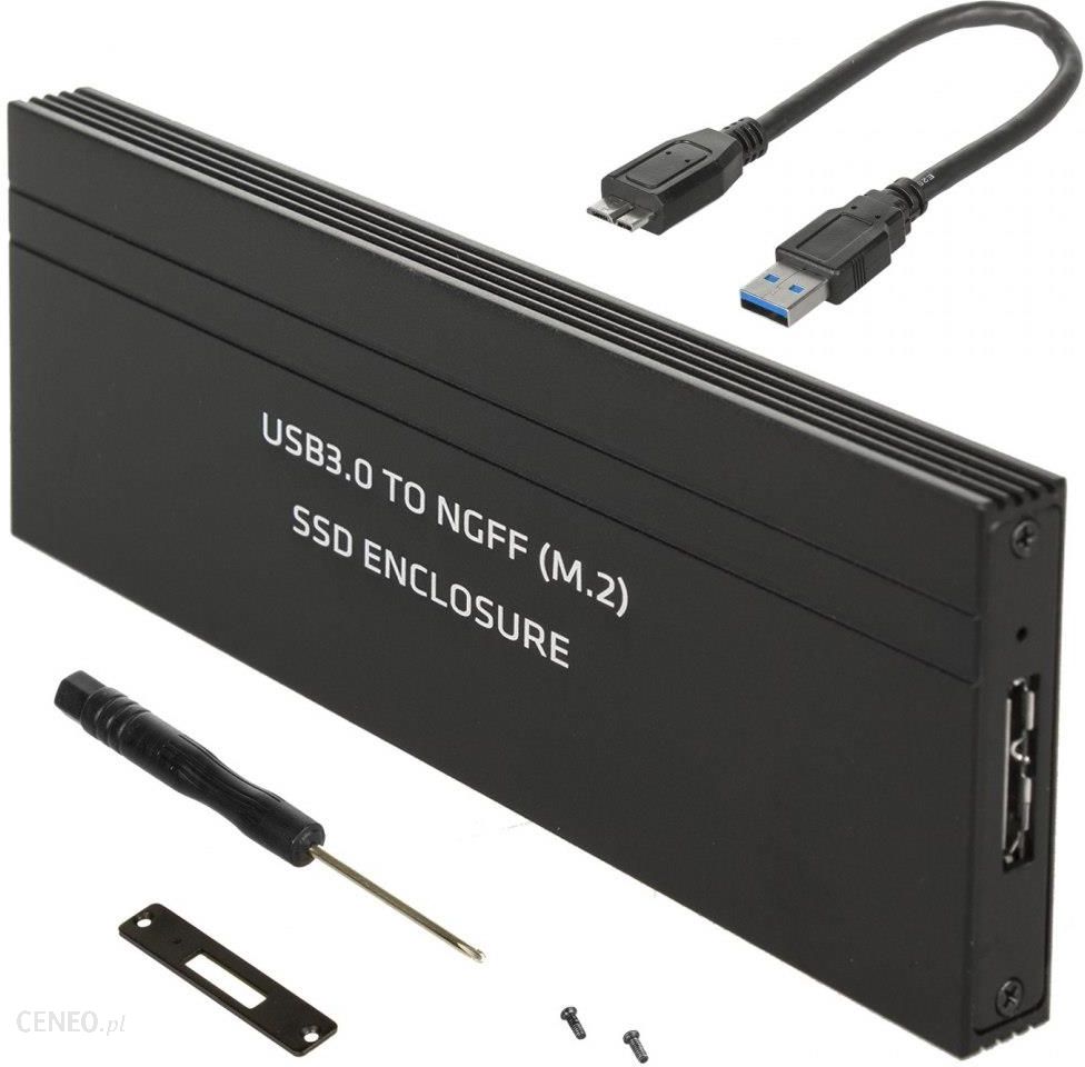 Maclean obudowa dysku SSD M.2 NGFF USB 3.0 (MCE582)