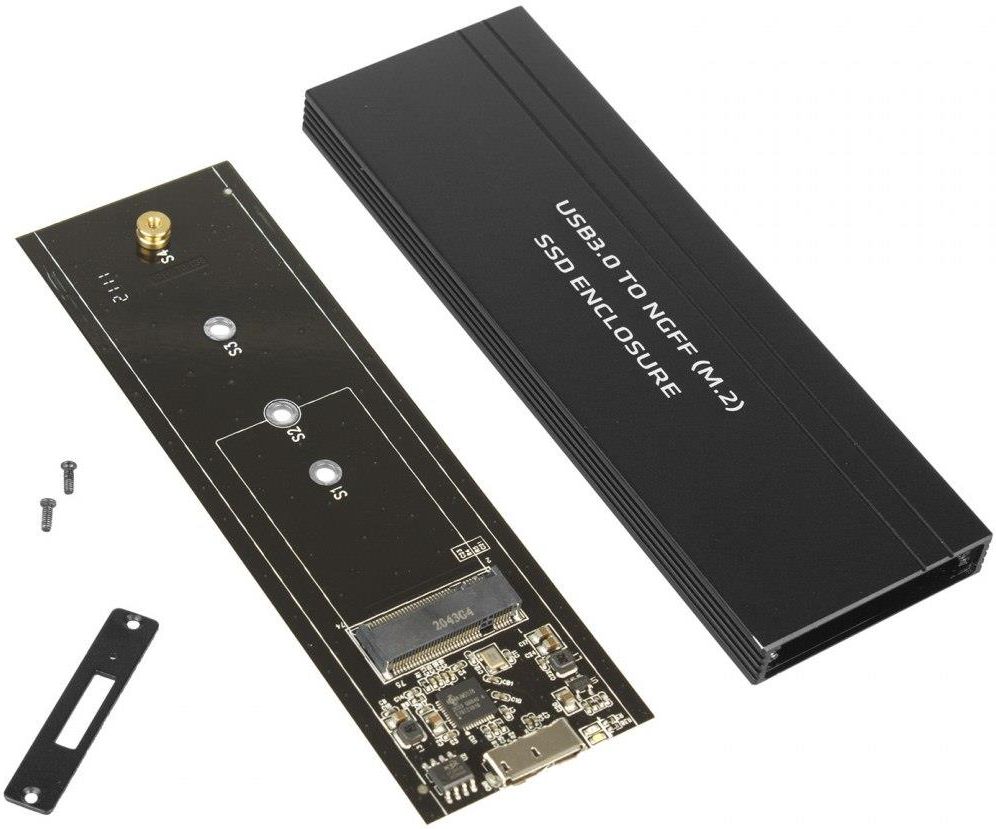 Maclean obudowa dysku SSD M.2 NGFF USB 3.0 (MCE582) - zdjęcie 4 Maclean obudowa dysku SSD M.2 NGFF USB 3.0 (MCE582)