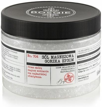 Bosqie Bath Salt No.704 Sól Magnezowagorzka Epsom 500 g