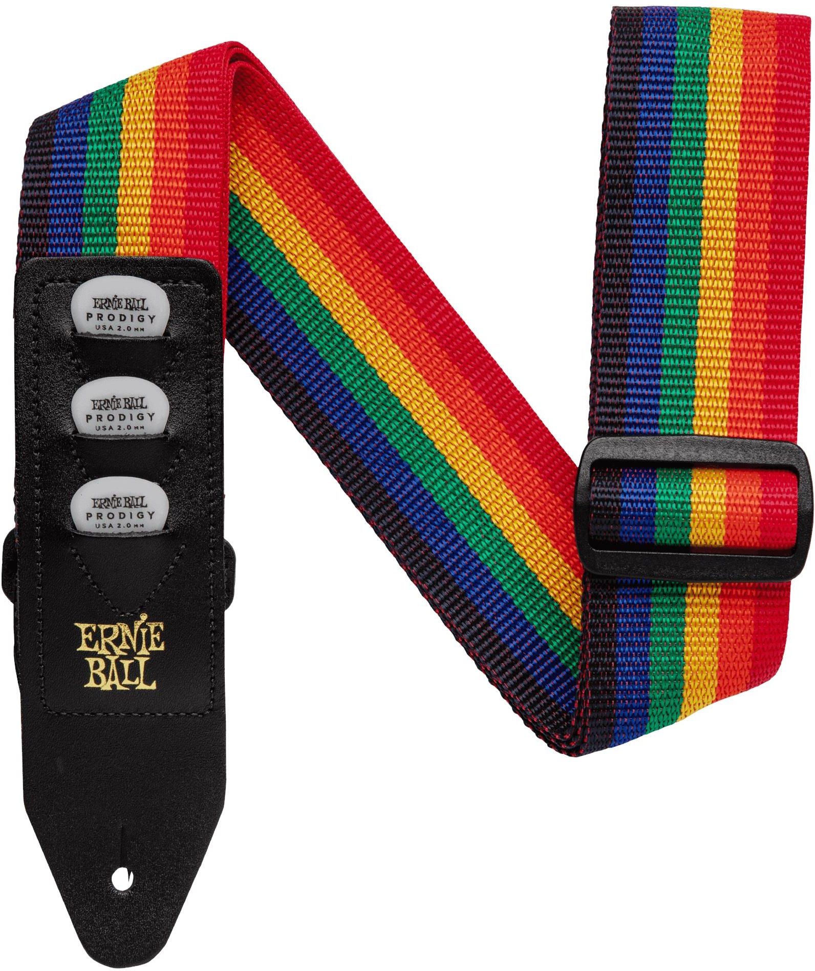 Ernie Ball Pickholder Strap Rainbow Ceny i opinie Ceneo.pl