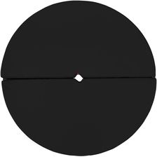 Zdjęcie M-Pole Materac Do Pole Dance Okrągły Średnica 120cm Grubość 10 Czarny - Puszczykowo