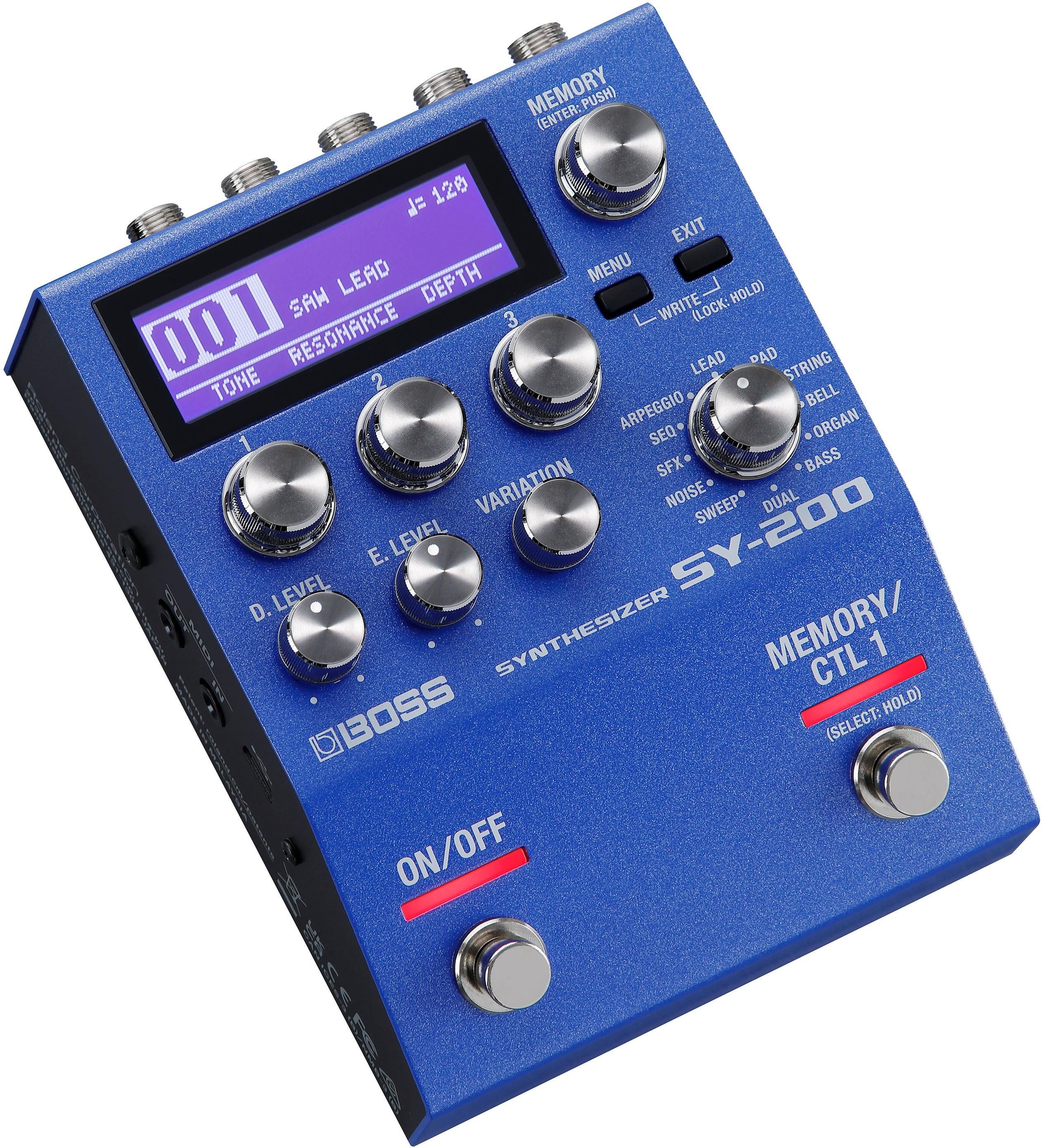 ギター BOSS SY-200 BOSS SY-200 Synthesizer - 専用のピックアップを必要とせず