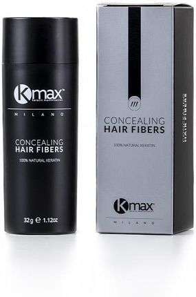 Kmax Zagęszczanie Włosów Mikrowłókna Do Włosów Czarny 32g
