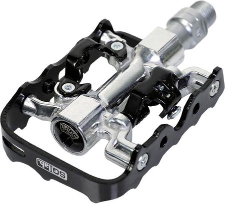 Sqlab Pedały 502 Czarny Srebrny Oś Pedałów +8 Mm R. Long