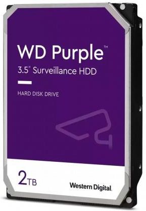 Western Digital Purple 2TB 3.5" 256 MB 5400 obr/min (WD22PURZ)