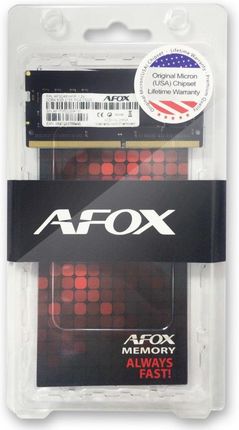 Pamięć RAM Afox So-Dimm Ddr4 8Gb 2133Mhz Micron Chip (Afsd48Vh1P)