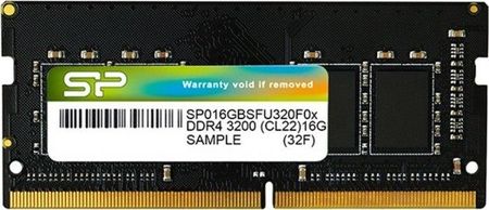 Pamięć RAM Silicon Power Ddr4 8Gb/2666 Cl19 (1X8Gb) So-Dimm (Sp008Gbsfu266X02)