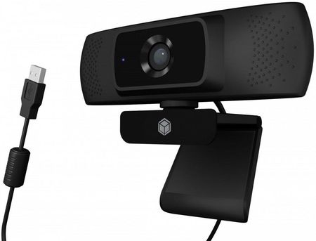 Icybox Kamera Internetowa Ib-Cam301-Hd Fhd Webcam, 1080P, Wide View, Autofocus, Wbudowany Mikrofon (Ibcam301Hd)