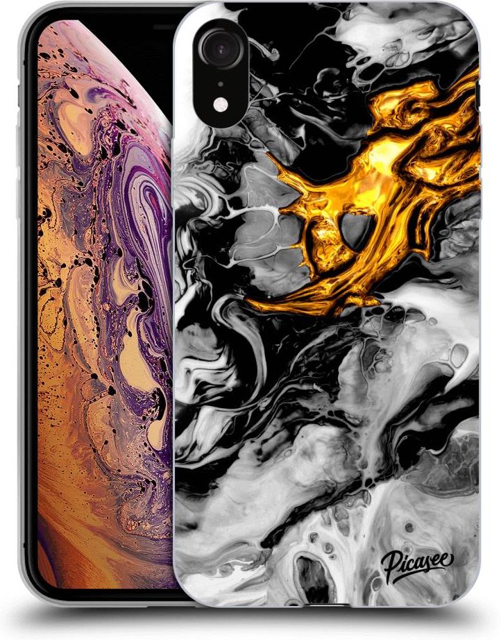 Silikonowe Czarne Etui Na Apple Iphone Xr Black Gold 2 Etui Na Telefon Ceny I Opinie Ceneopl 0202