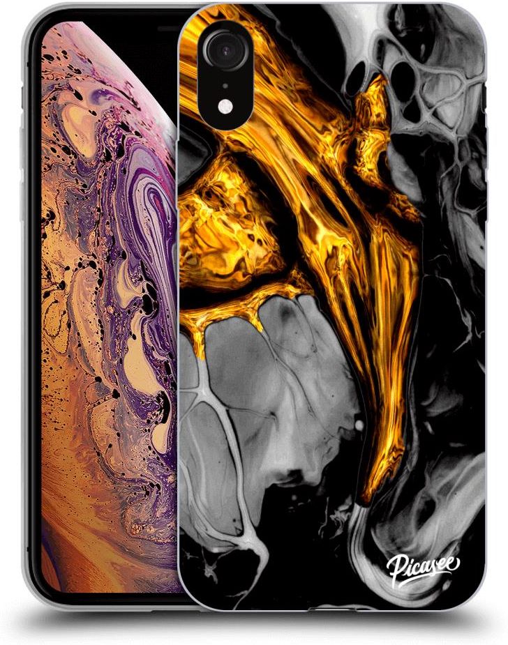 Silikonowe Czarne Etui Na Apple Iphone Xr Black Gold Etui Na Telefon Ceny I Opinie Ceneopl 8306