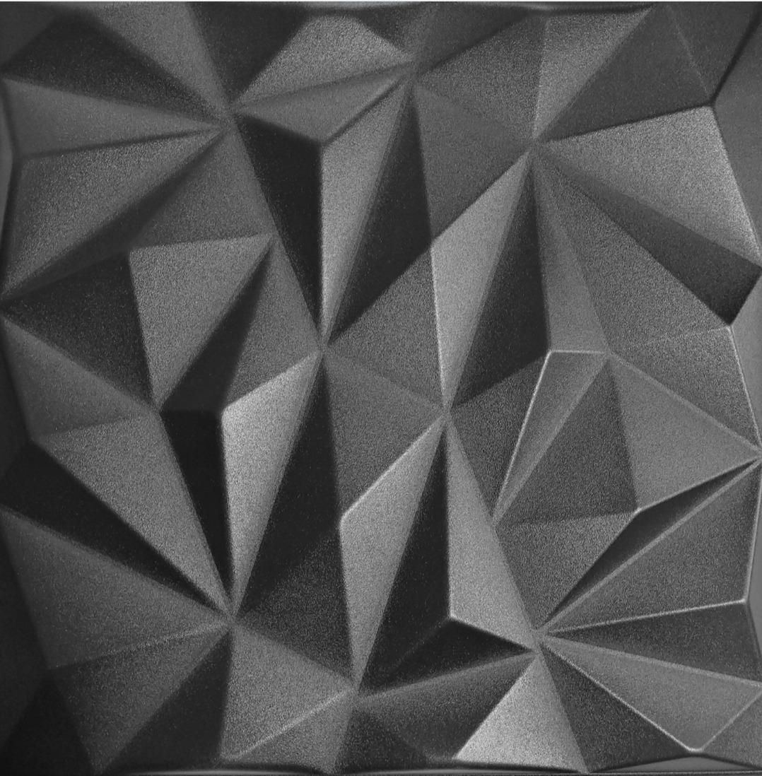 Kaseton 3D Panel Ścienny Cyrkon Czarny - opinie i ceny na Ceneo.pl