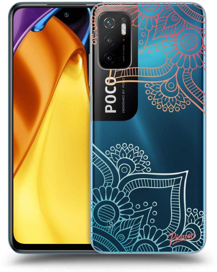 Silikonowe PrzeŹroczyste Etui Na Xiaomi Poco M3 Pro 5g Flowers Pattern Etui Na Telefon Ceny 9246