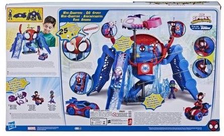 Hasbro Spiderman: Spidey I Przyjaciele Siedziba Główna Bohaterów F1461