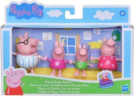 Hasbro Świnka Peppa Rodzina Peppy w piżamie F2192